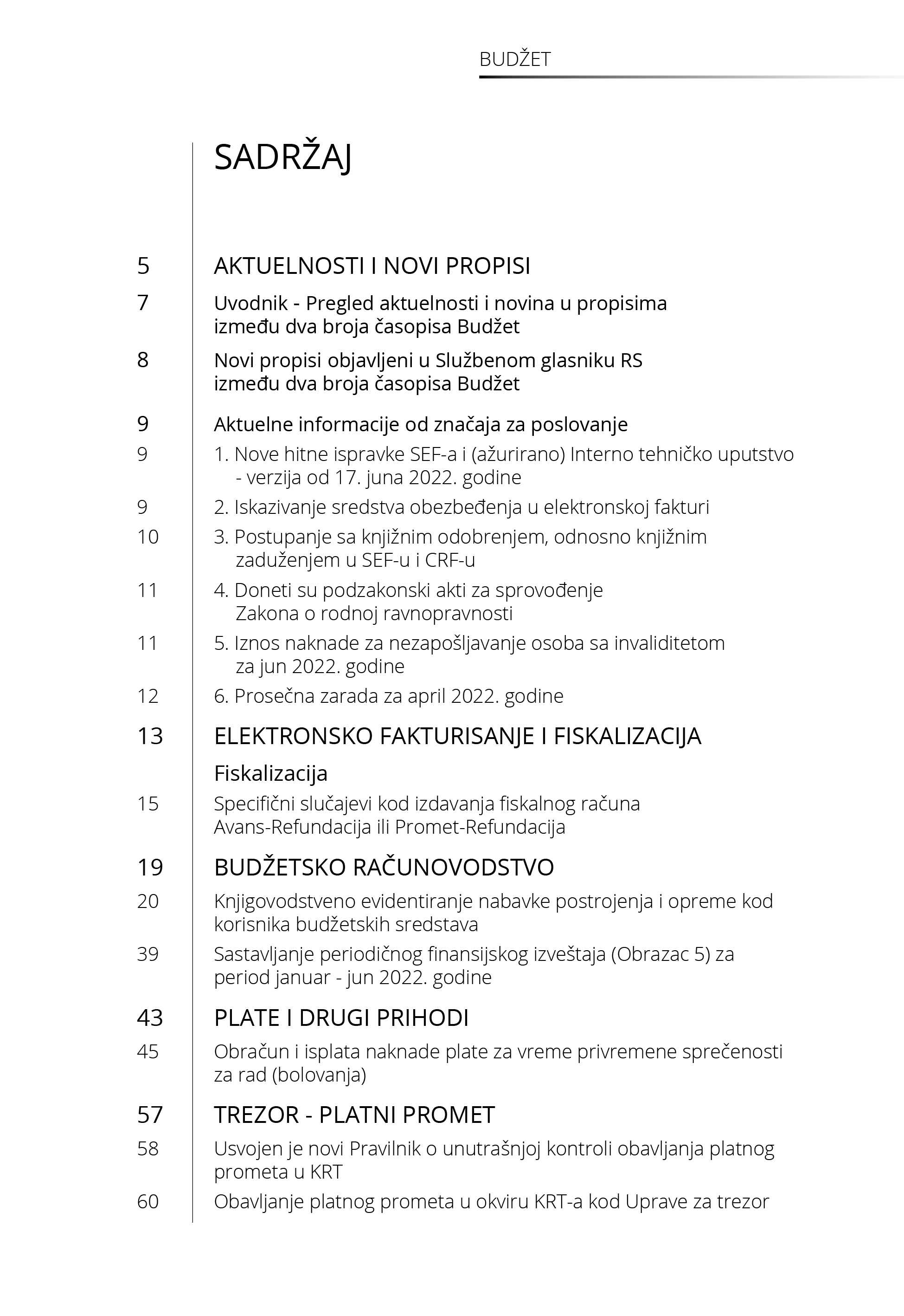 Časopis Budžet