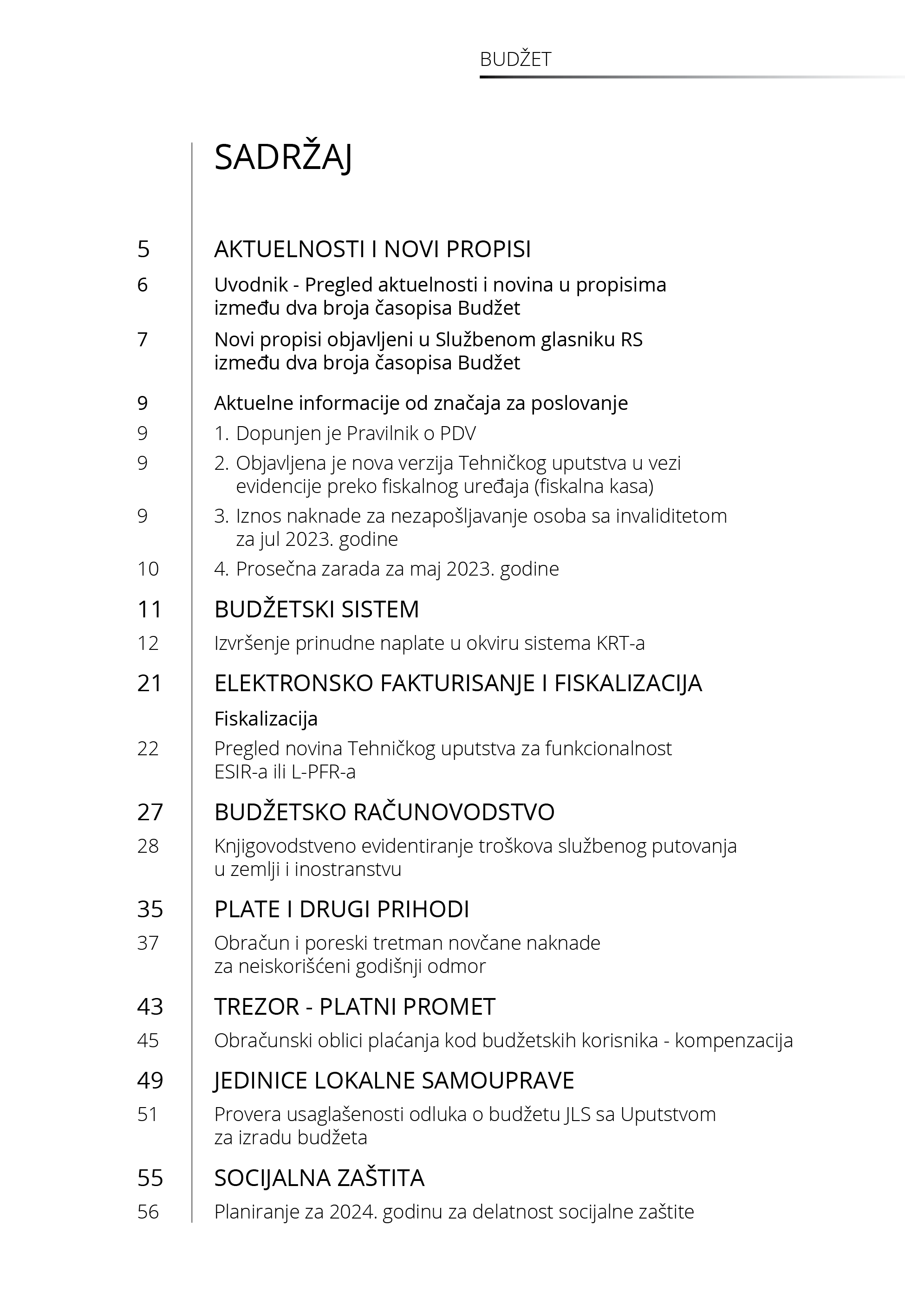 Časopis Budžet
