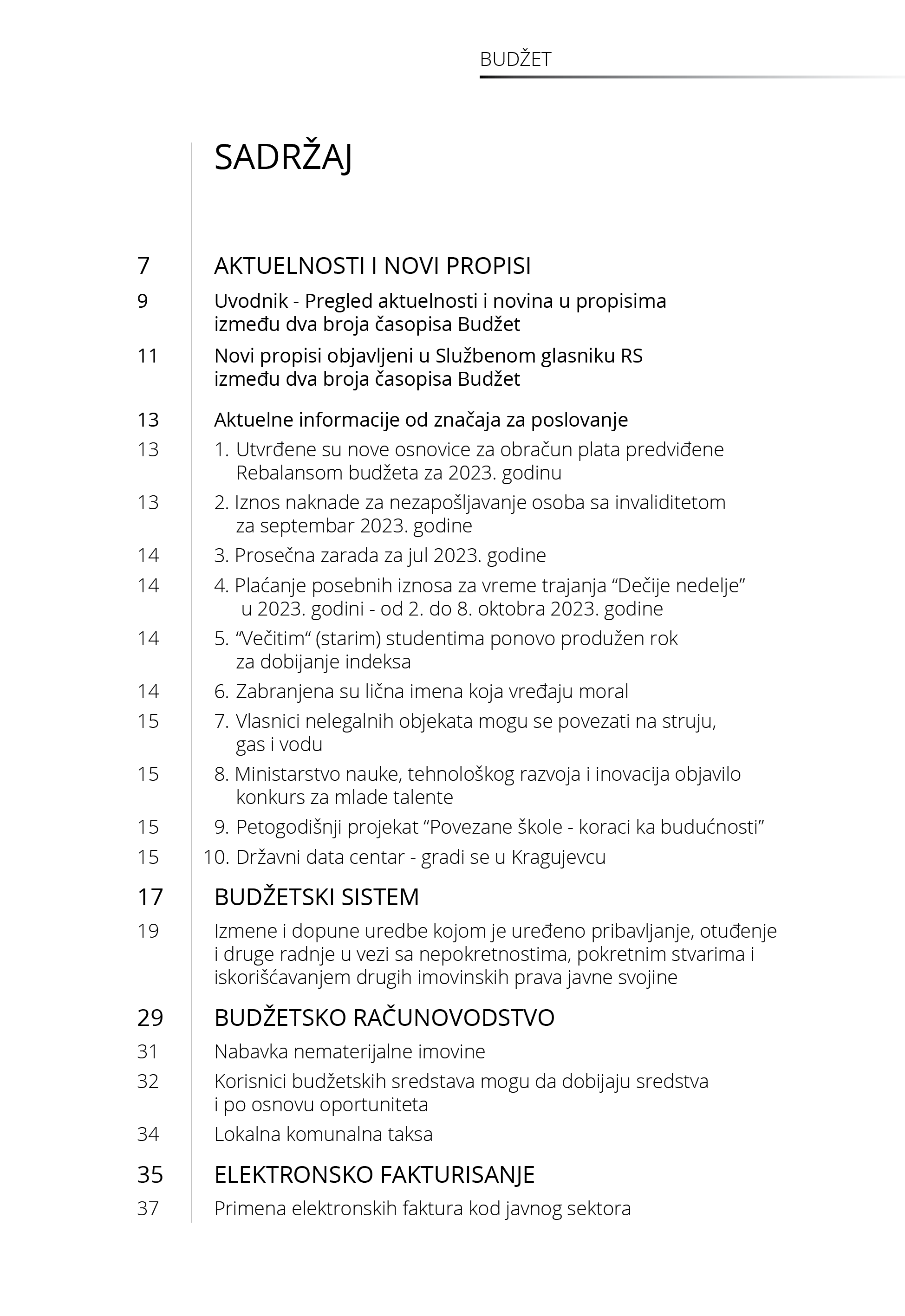 Časopis Budžet