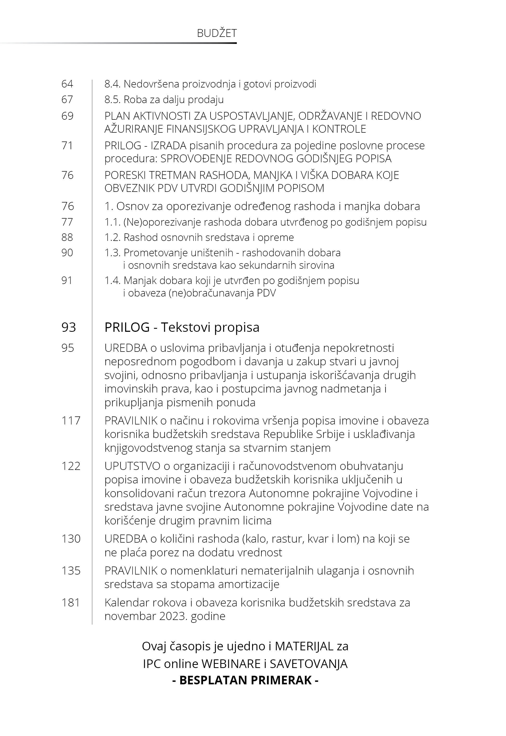 Časopis Budžet