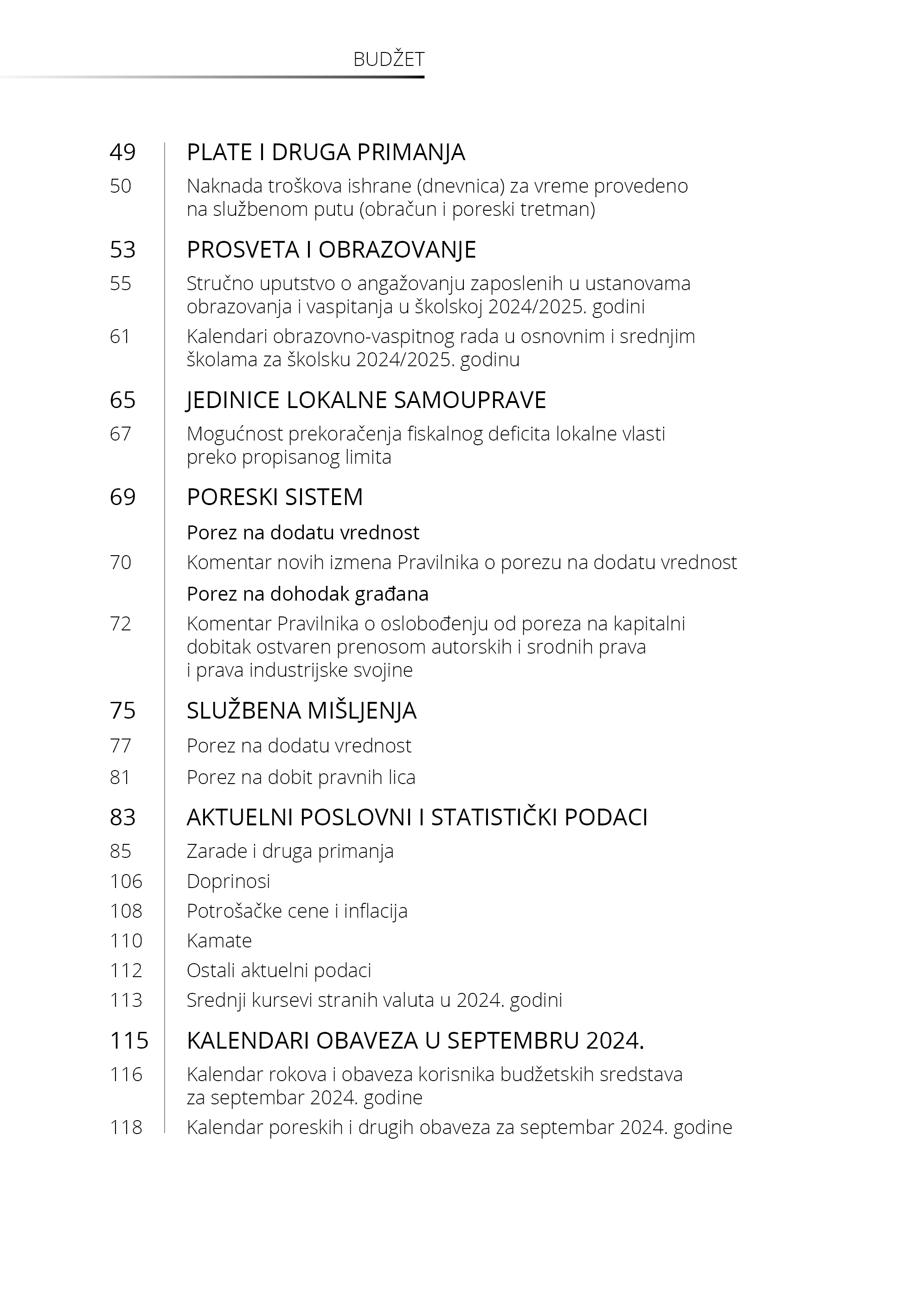 Časopis Budzet